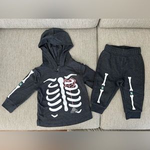 Cat & Jack skeleton set